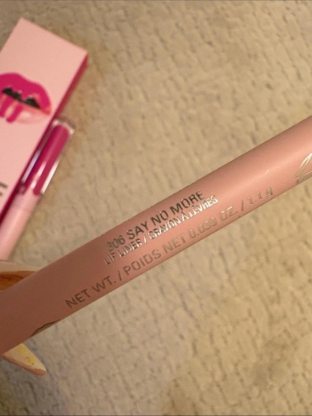 Kylie Velvet Liquid Lipstick & Lip Liner — Bright Fuchsia